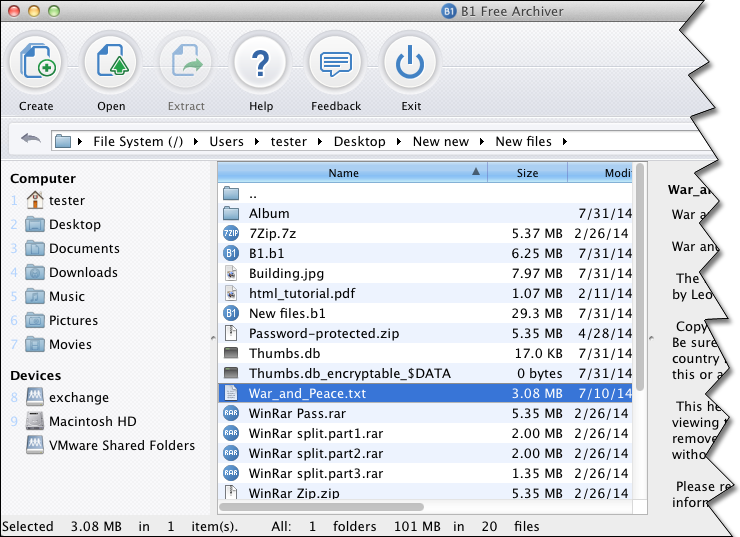 free download winrar software for mac